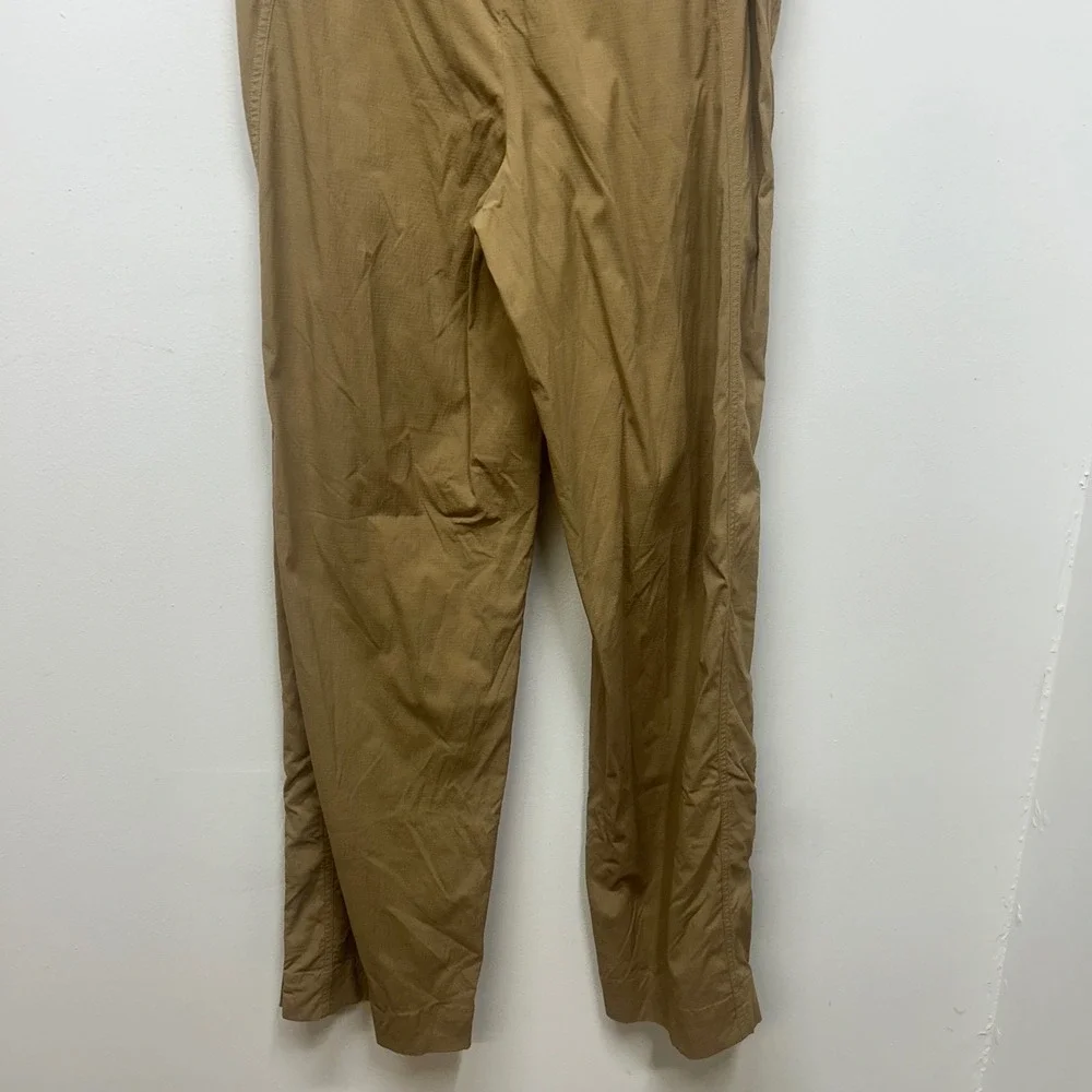 Athleta Trekkie High Rise Parachute Pant Big Sur tan outdoor gorpcore 8 tall - Picture 10 of 15